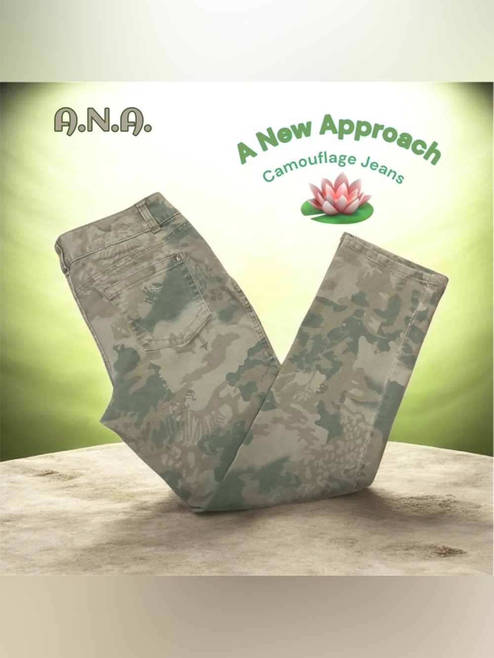 A.N.A. Camo light weight pants 12p Modern Fit